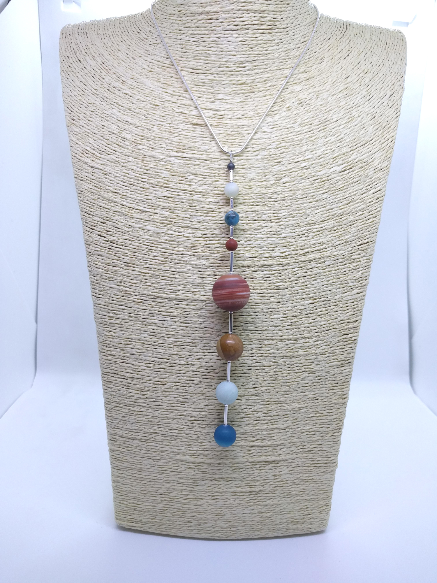 Solar System vertical alignment  necklace .:. £80